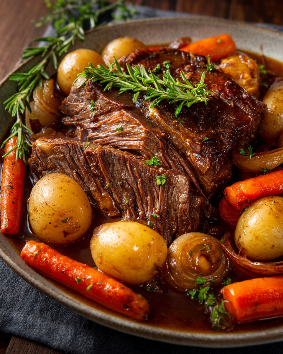 Simple Beef Pot Roast for Hearty Comfort Food Bliss