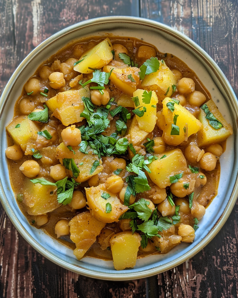 Savory Chickpea and Potato Delight Curry: Ultimate 2025 Recipe